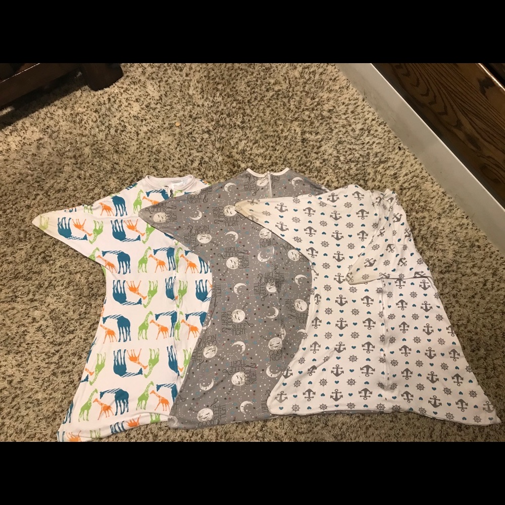 Set of 3 zipadee zip size medium